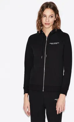 Produktbild von Armani Exchange 8nym28_yje5z Reißverschlusspullover Schwarz XS Frau Schwarz XS