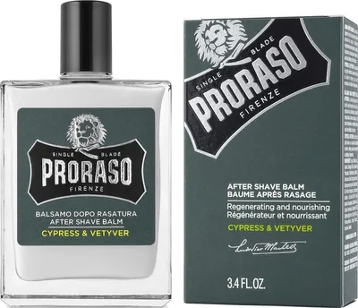 Produktbild von Proraso Cypress And Vetiver beruhigendes After-Shave-Balsam After Shave Balm 100 ml