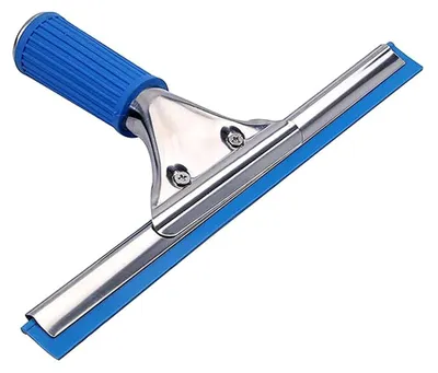 Produktbild von Fensterwischer Profi Glaswischer Fenster, Fenster Abzieher Gummi, Fensterwischer Abzieher, Glaswischer Edelstahl, Wasserabzieher Fenster, Glasabzieher, Duschabzieher, Fensterputzer