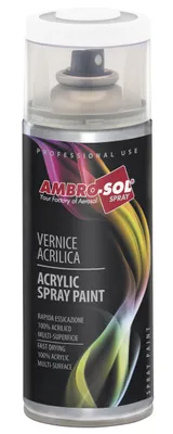 Zdjęcie produktu dla AMBRO-SOL Uniwersalna biała akrylowa farba w sprayu 400 ml