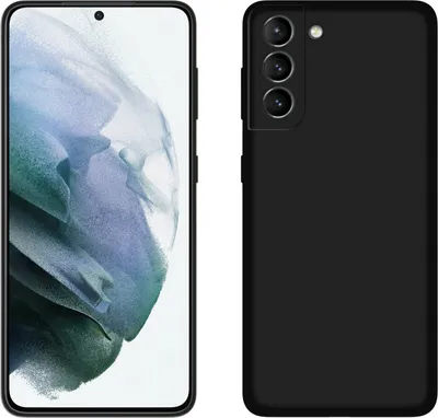 Obrázok produktu pre cofi1453® Silicone Case Basic kompatibilný s SAMSUNG GALAXY S21 ( G991F ) Puzdro TPU Soft Mobile Phone Cover Protection Black