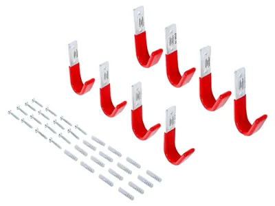 Produktbild von Wandhaken-Set, 8-teilig