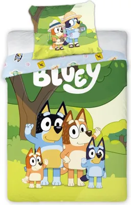 Produktbild von Bluey Family Snuggle Kindergarten Bettwäsche 100x135