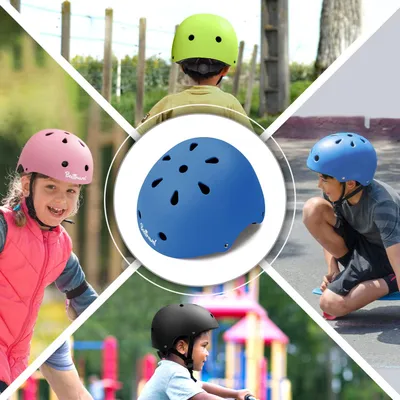 Image de Casque pour enfant, de 3 à 8 ans, casque de vélo réglable, polyvalent, pour le vélo