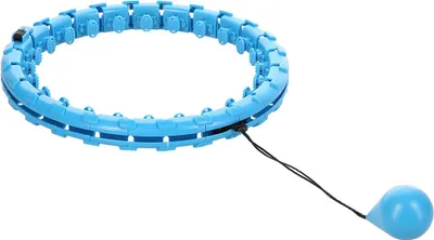 Immagine prodotto di Hula Hoop blu appesantito per il fitness