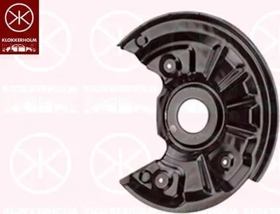 Produktbild von KLOKKERHOLM Spritzblech Bremsscheibe für VW Golf VII Schrägheck (5G1, BQ1, BE1, BE2) Hinten Rechts 9535876 Ankerblech