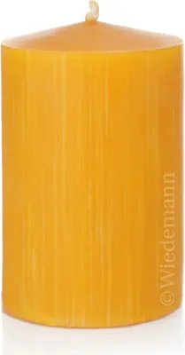 Produktbild von 100% Bienenwachskerzen Natur 120 x 80 mm, 1 Stück