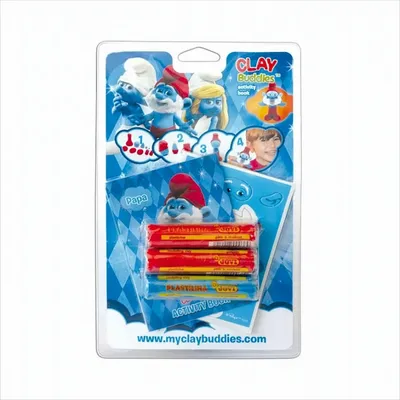 Produktbild von Die Schlümpfe Clay Buddies Blister