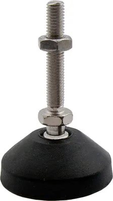 Produktbild von KLAK Gelenkfuss Standfuss M8x50mm Teller 50mm für Aluprofil 30-er, 40-er  - 4 Stück