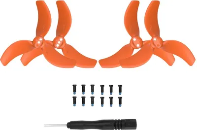Immagine prodotto di Per DJI Avata 2 Drone 2x Sunnylife Elica di ricambio a 3 pale colorate Arancione