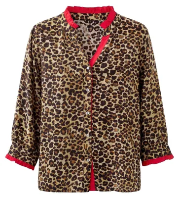Image de Chemise pour femmes BIANY - marron, taille XL