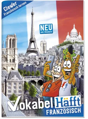 Immagine prodotto di Häfft 2157-3 Libro di vocabolario A5 francese - con aiuto all'apprendimento