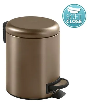 Produktbild von POTTY Abfalleimer 3l, Soft Close, Kupfer matt