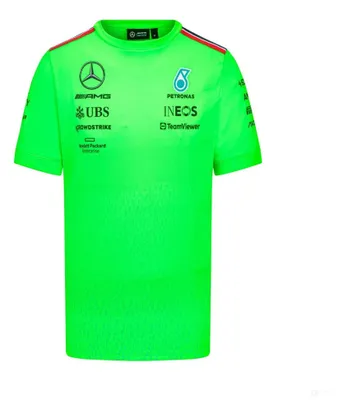 Produktbild von Mercedes Team Set Up T-Shirt, Grün, 2023 M