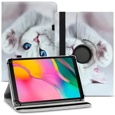 Produktbild von Tablet Hülle für Samsung Galaxy Tab A 10.1 2019 Tasche Schutzhülle Cover DrehbarFarben:Motiv 9
