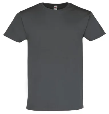 Produktbild von Fruit of the Loom ICONIC 195 RINGSPUN PREMIUM T Farbe: graphit Größe: M