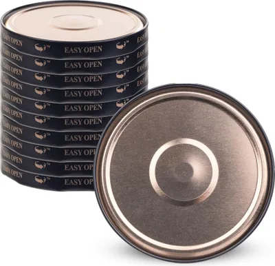 Produktbild von KADAX 10x Deckel für Gläser Fi 82 Deckel für Gläser Deckel Konserven