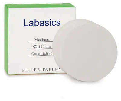Filterpapierkreise 110 mm, Cellulose, 15–20 µm, 100 Stück