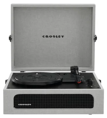Produktbild von Crosley Voyager Bluetooth Plattenspieler Grau