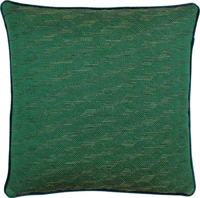 Obrázok produktu pre Riva Paoletti povlak na dekoračný vankúš Highbury RV1260 (50 x 50 cm) (smaragdový/zlatý)