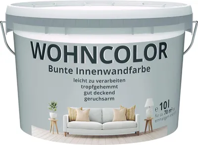 Produktbild von Wohncolor Wandfarbe morgentau 10 L