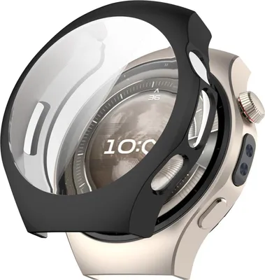 Produktbild von Für Huawei Watch 5 42mm Electroplated Full Cover TPU Smart Schutz Hülle Schwarz