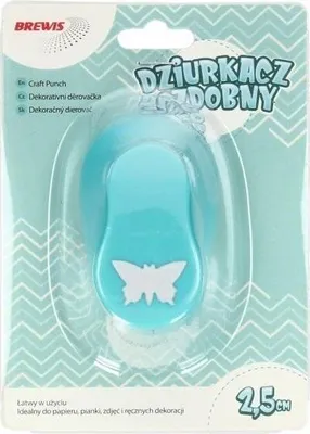 Produktbild von Dziurkacz ozdobny - Motyl 2,5cm MIX