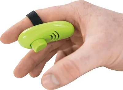 Produktbild von Finger-Clicker - ergonomisch geformt- mit weichem Silikonring