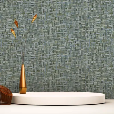Produktbild von TADESSI Tapete Holzoptik Mateo M1-No.1534 Vliestapete Blau Holztapete Struktur Wohnzimmer Schlafzimmer Küche