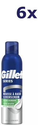 Produktbild von 6x Gillette Series scheerschuim 250ml gevoelige huid
