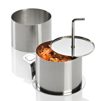 Obrázek produktu pro Lurch 00220285, Servírovací kroužky, Nerezová ocel, Nerezová ocel, Kulatý, 7,5 cm, 55 mm