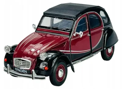 Produktbild von Welly Citroen 2CV 6 Charleston braunes Metallmodell 1:24