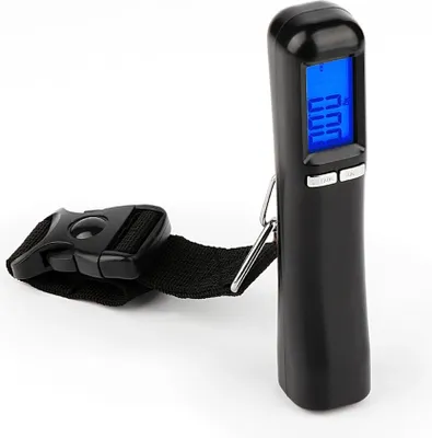 Produktbild von INF Tragbare Digitale Kofferwaage mit LCD-Hintergrundbeleuchtung - 50 kg