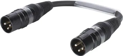 Immagine prodotto di Adattatore per cavo XLR(M)/XLR(M) da 0,15 m