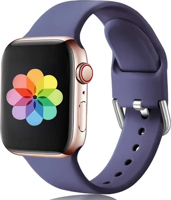 Zdjęcie produktu dla Sportowa opaska na rękę w rozmiarze L 38/40 mm do Apple Watch Series 1 / 2 / 3 / 4 / 5 / 6 / 7 / SE Wymienny silikonowy pasek na rękę, szary