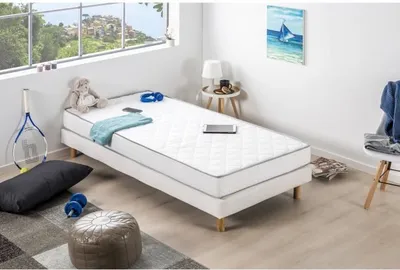 Image de Matelas Mousse Ferme 90x200 cm, 14 cm Épaisseur, 5 Zones, DEKO DREAM HAHTUVA