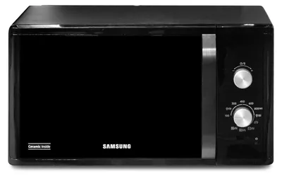 Produktbild von Samsung MG23K3614AK/EG, Arbeitsplatte, Kombi-Mikrowelle, 23 l, 800 W, Eingebautes Display, LED