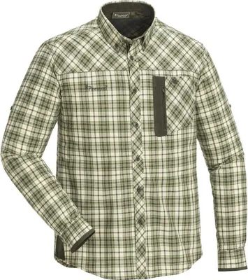 Produktbild von Pinewood 5129 Wolf Insectsafe Hemd Grün/Braun (115) M