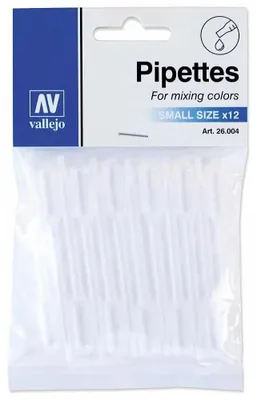 Obrázok produktu pre Sada modelovacích pipiet 1 ml (12 kusov)- VALLEJO