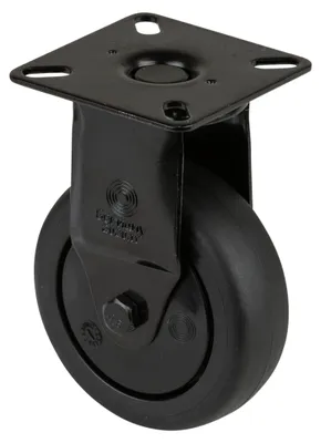 Immagine prodotto di Ruota fissa 75mm 75kg cuscinetti a sfera in gomma 60x60mm BS ROLLEN