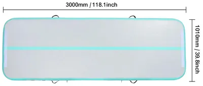 Produktbild von Turnmatte – Aufblasbar – Dicke Turnmatte – Mit elektrischer Pumpe – Für den Heimgebrauch
