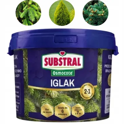 Zdjęcie produktu dla Nawóz do iglaków Substral Osmocote 2w1 Iglak 10 kg