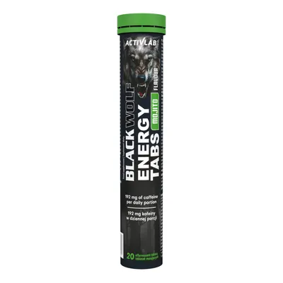 Zdjęcie produktu dla Black Wolf ENERGY TABS - napój energetyczny w tabletkach musujących smak mojito