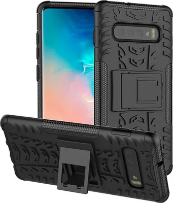 Obrázok produktu pre Vonkajší kryt pre Samsung Galaxy S10 Case Hybrid Armor Cover robustný ochranný kryt