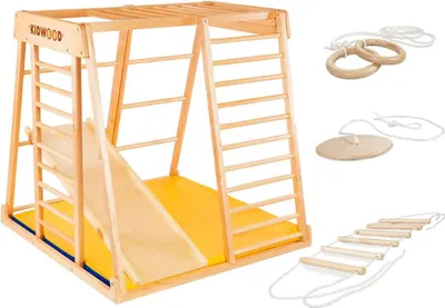 Produktbild von Vielseitiger Holzspielplatz für Kinderzimmer