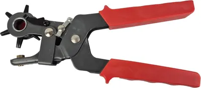 Produktbild von Professionelle Lochzange - Gürtelzange mit Revolvermechanismus