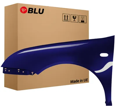 Obrázek produktu pro BLU Blatník náhrada pro Volkswagen Bora 1J1 1J6 LA5G Levý Modrý PerlBlau | 1998-2005 | Přední | Lakovaný | Připravený k montáži, Obrázek vytvořený pomocí AI