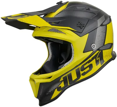 Produktbild von Just1 JDH Assault Mips Downhill Helm Farbe: Schwarz/Gelb, Grösse: XS (53/54)