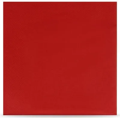 Produktbild von Servietten Funny - 2-lagig - 1/4-Falz - 40 x 40 cm - 1400 Tafelservietten - rot