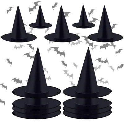 Obrázok produktu pre Omgoods - Súprava na Halloween: Čarodejnícka čiapka